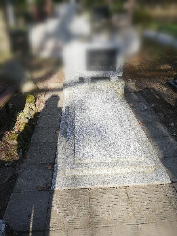 Jasny lastryko z zielonym nalotem – stan przed usługą czyszczenia
